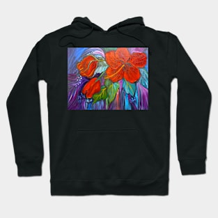 HIBISCUS WHIMSY Hoodie